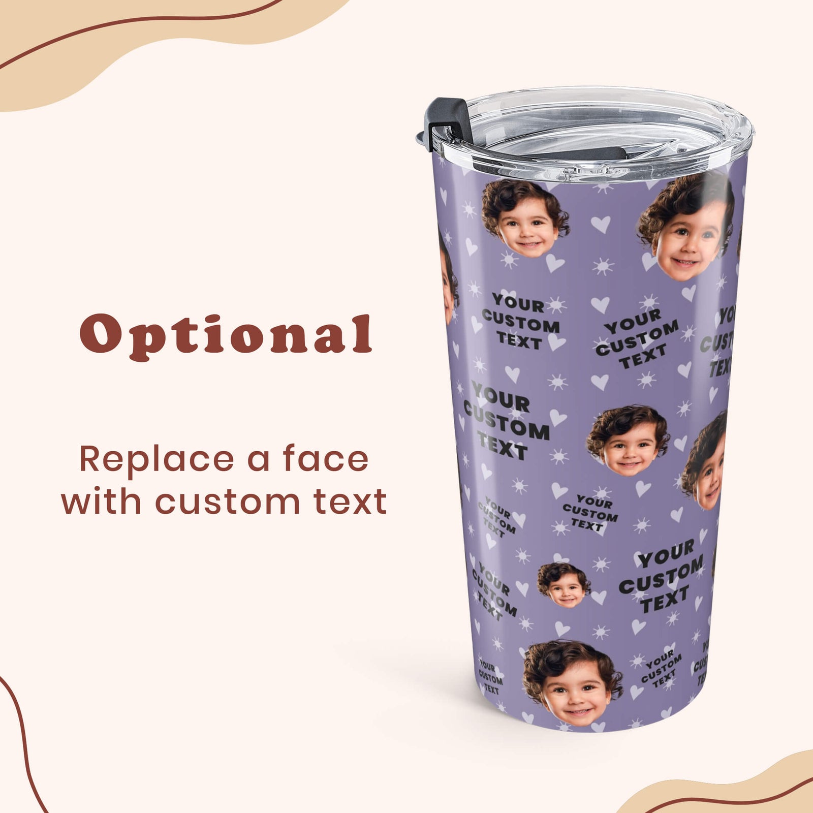 Custom Face Tumbler
