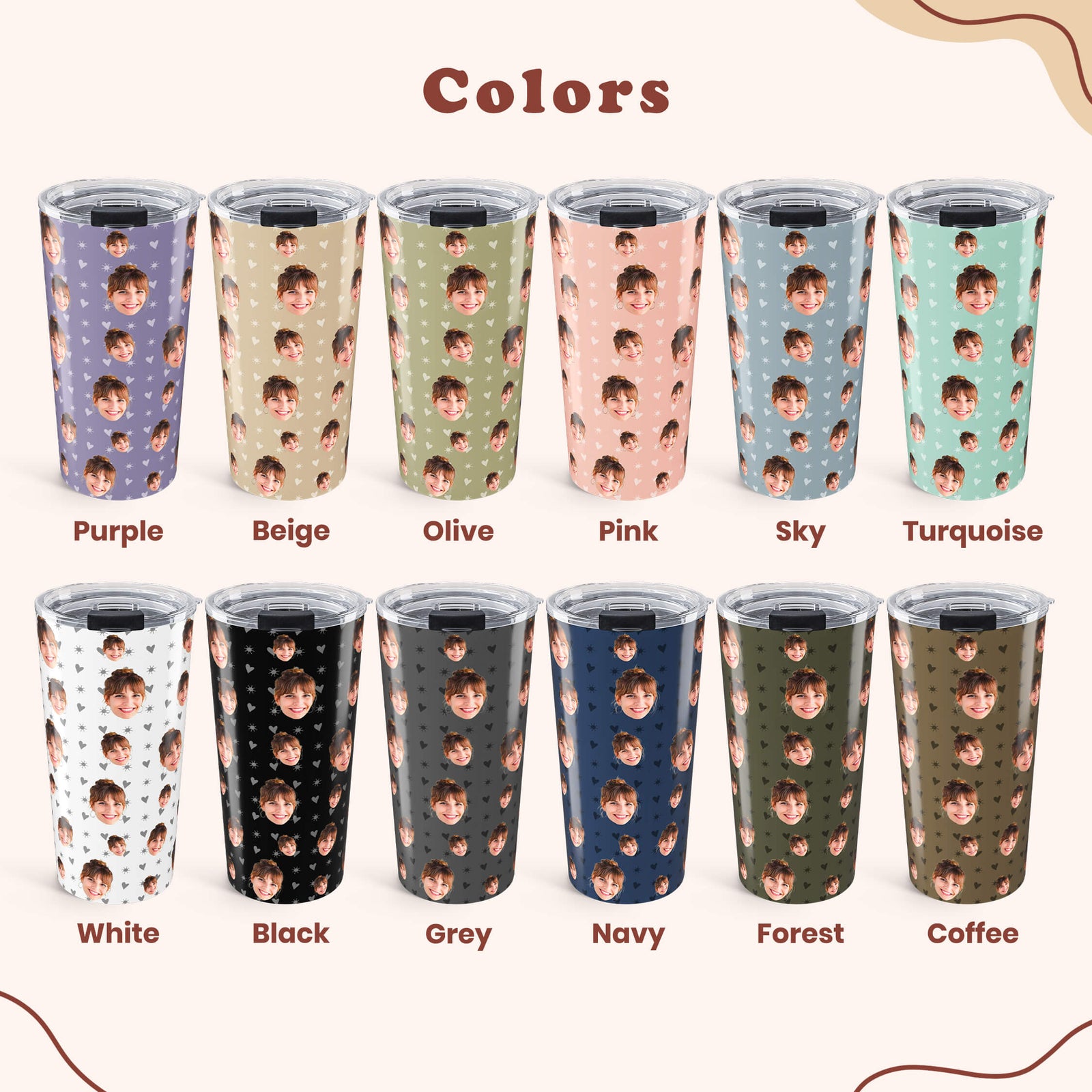 Custom Face Tumbler