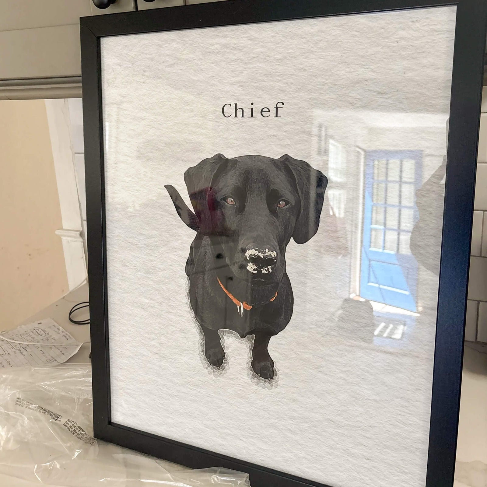 Custom Watercolor Pet Portrait