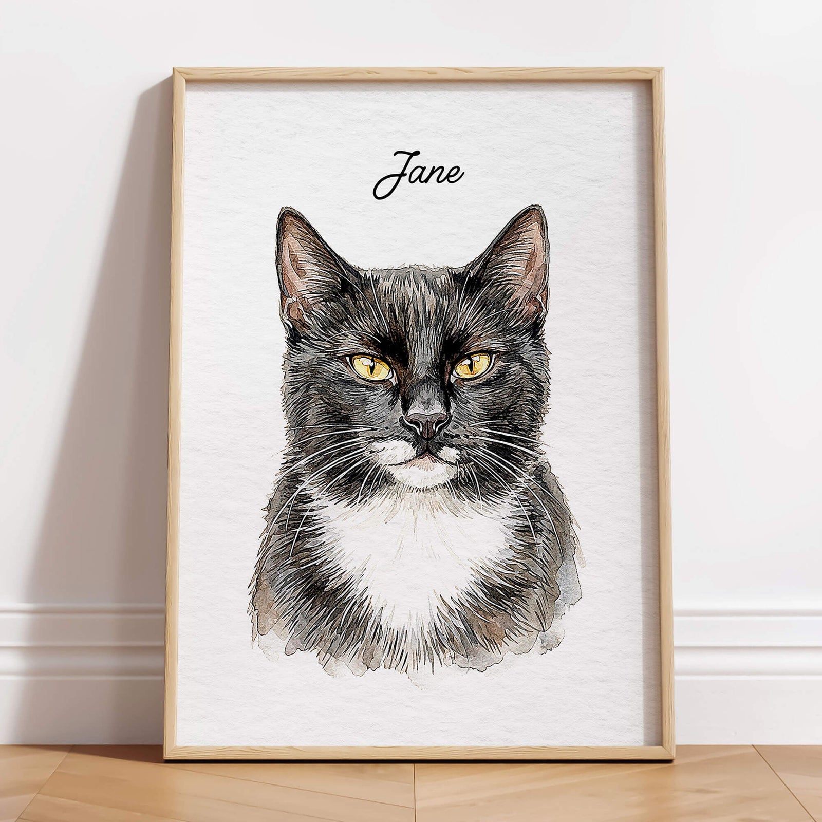 Custom Watercolor Pet Portrait