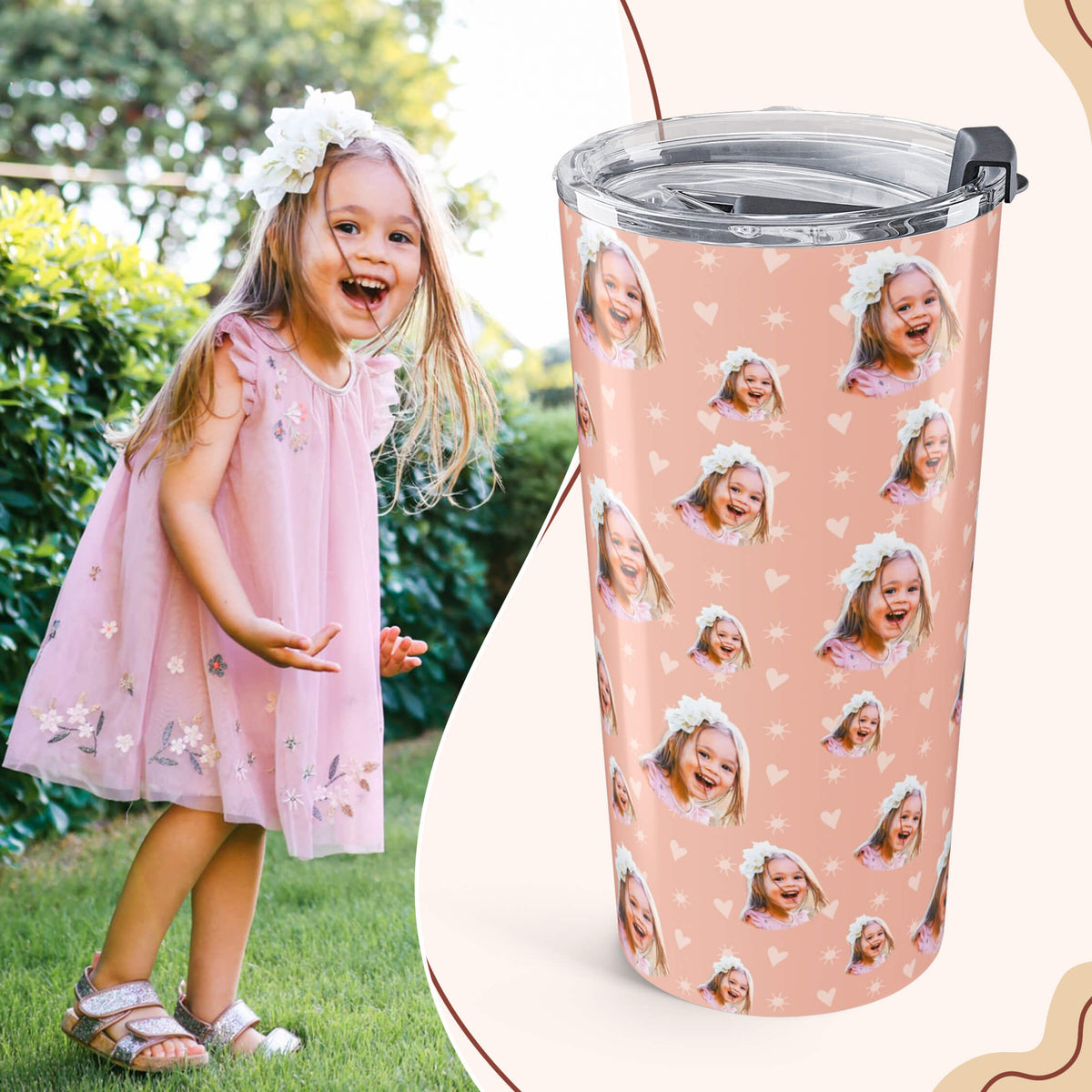Custom Face Tumbler