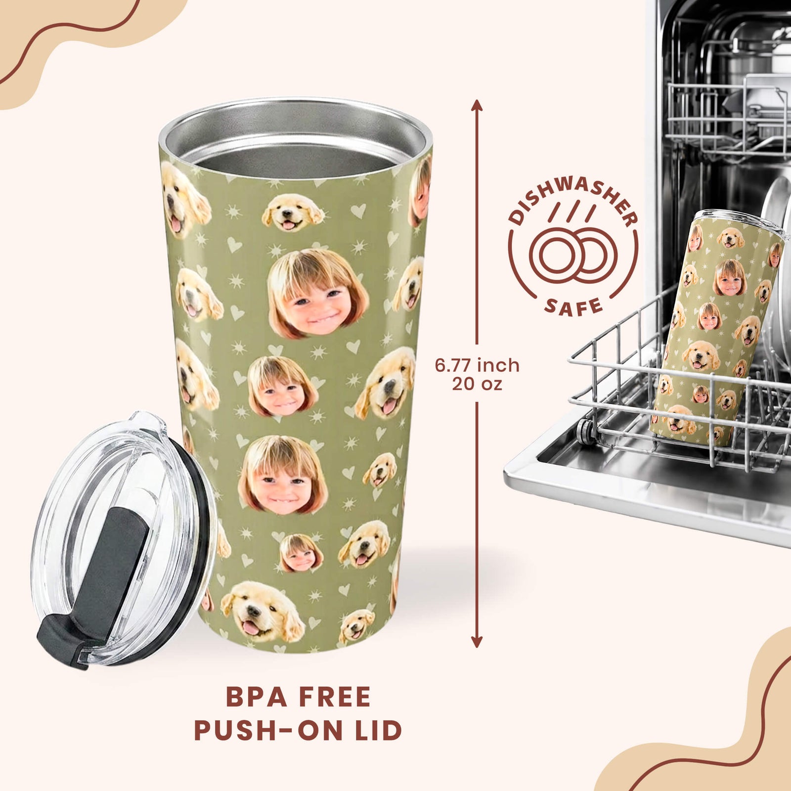 Custom Face Tumbler