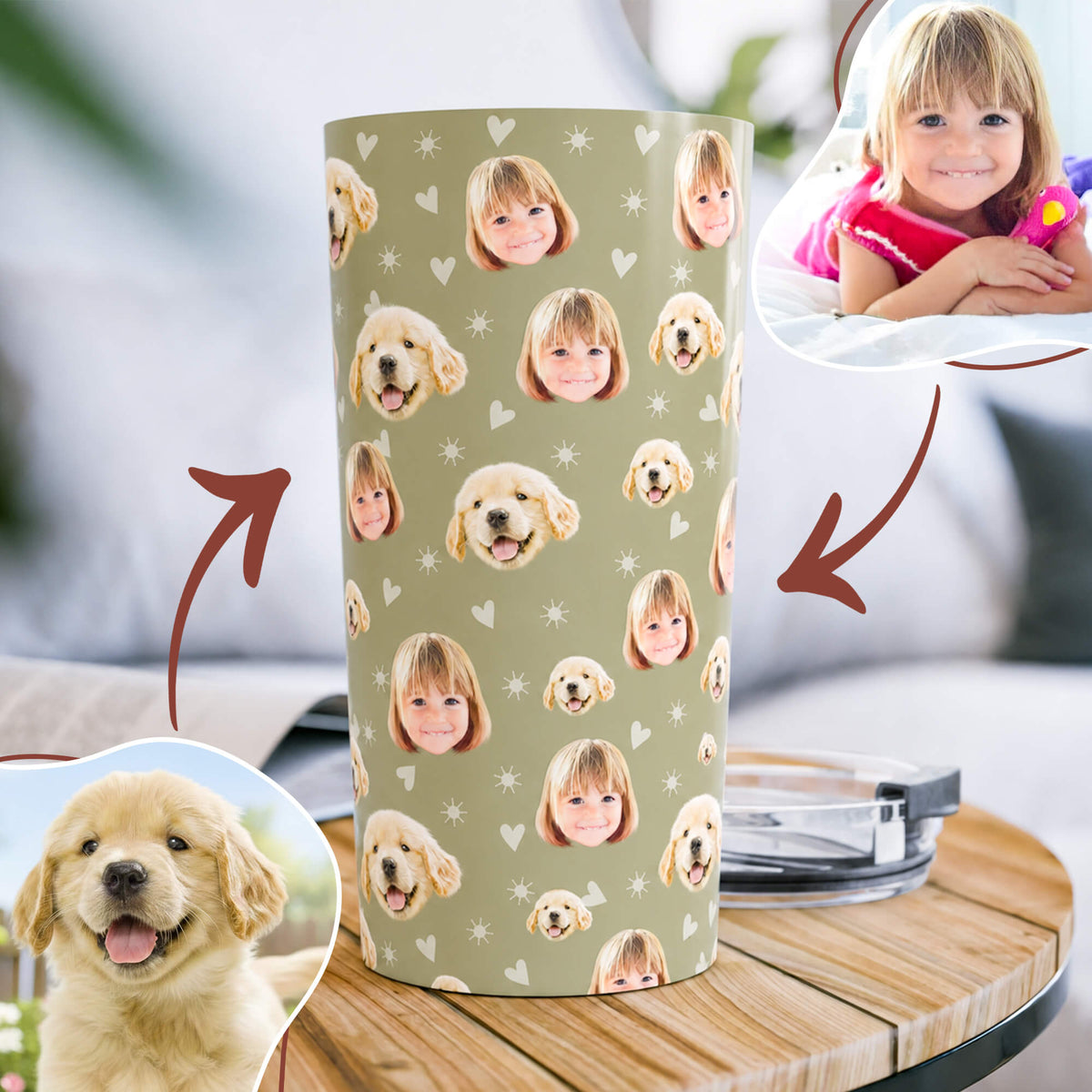 Custom Face Tumbler