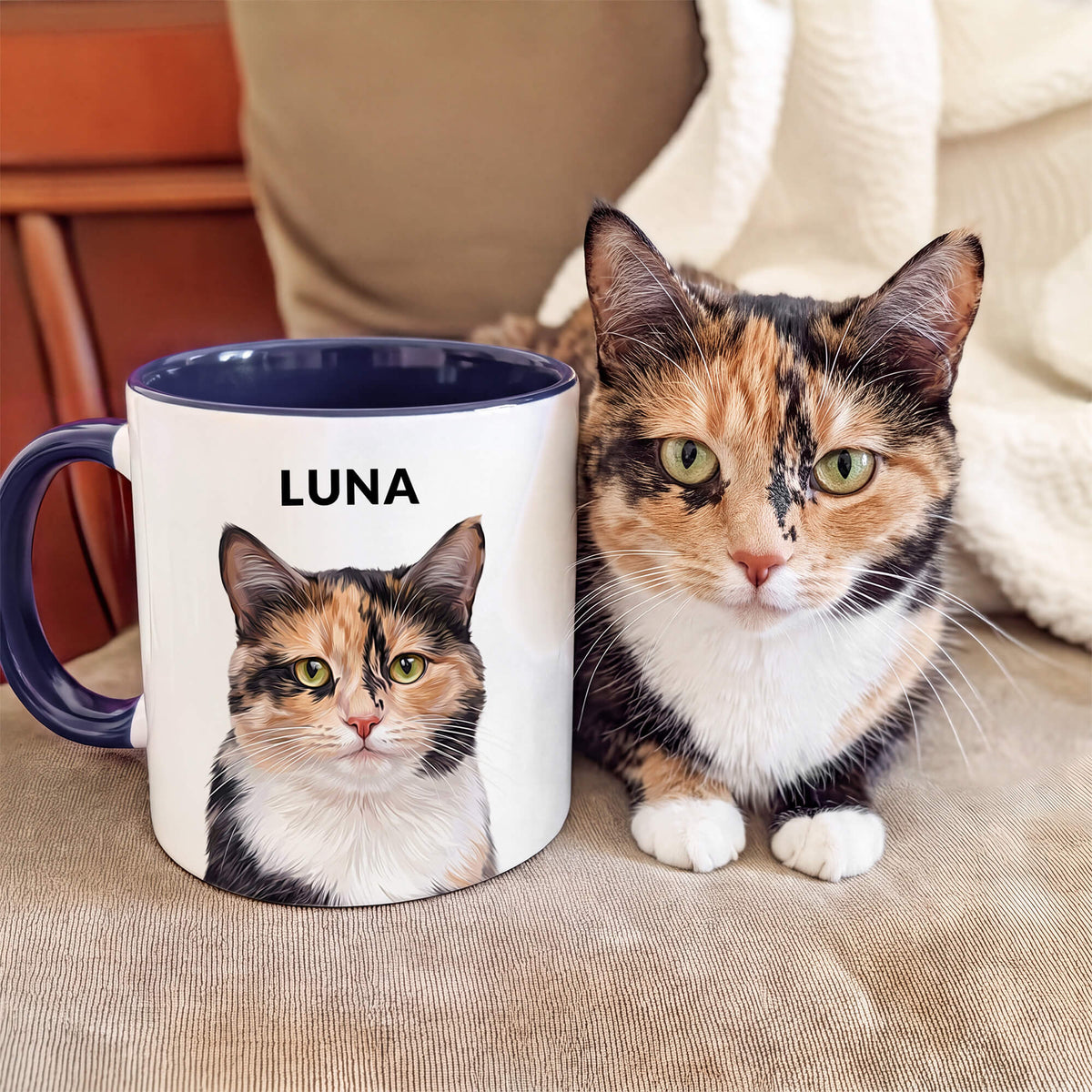 Custom Pet Portrait Mug