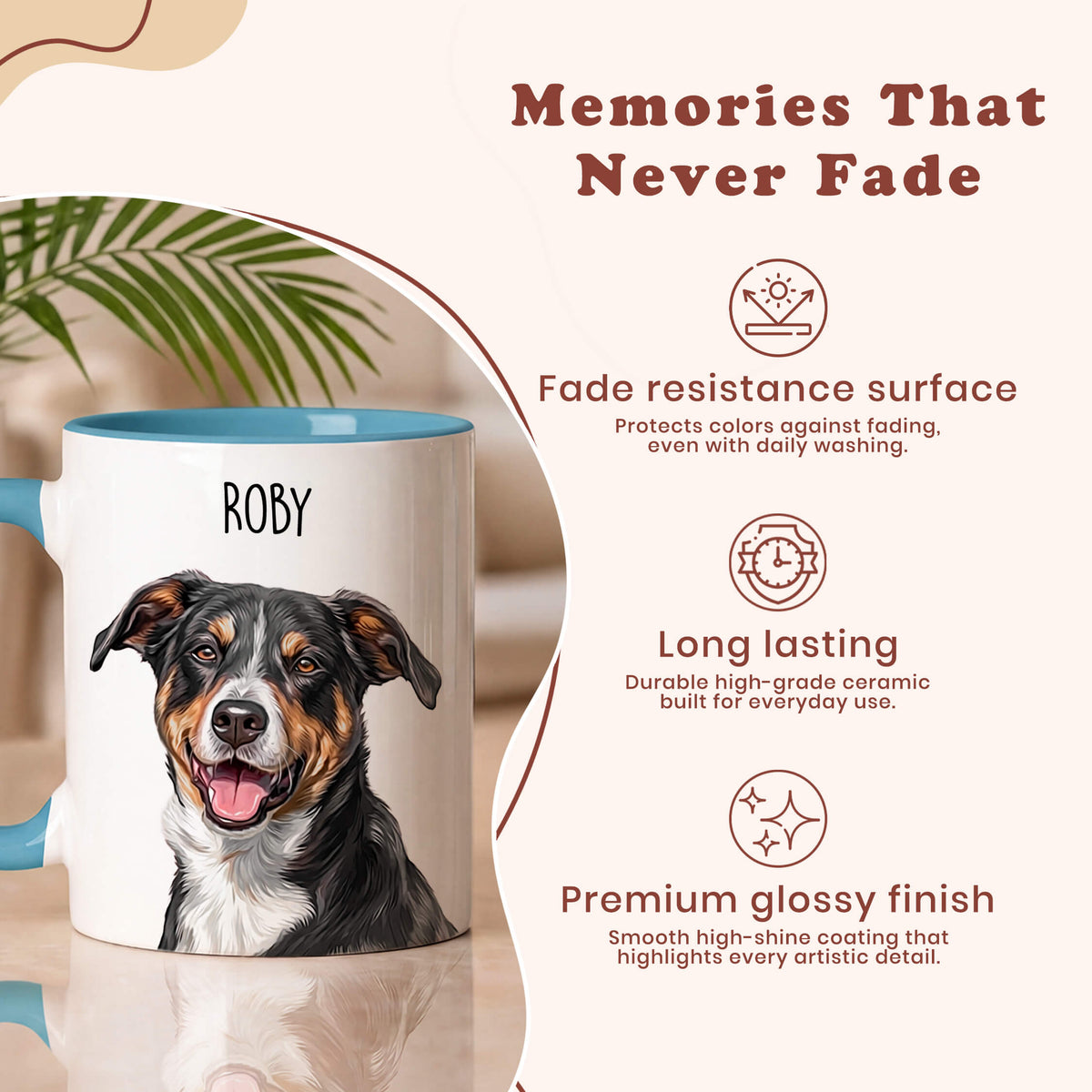 Custom Pet Portrait Mug