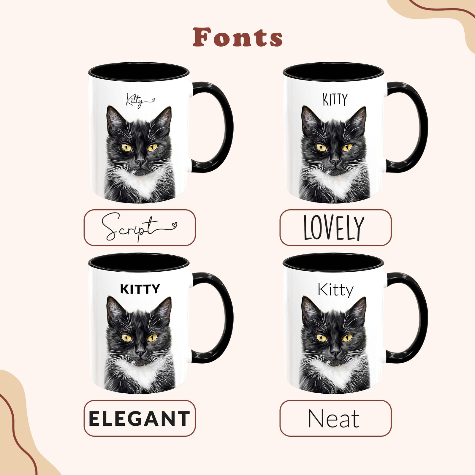 Custom Pet Portrait Mug