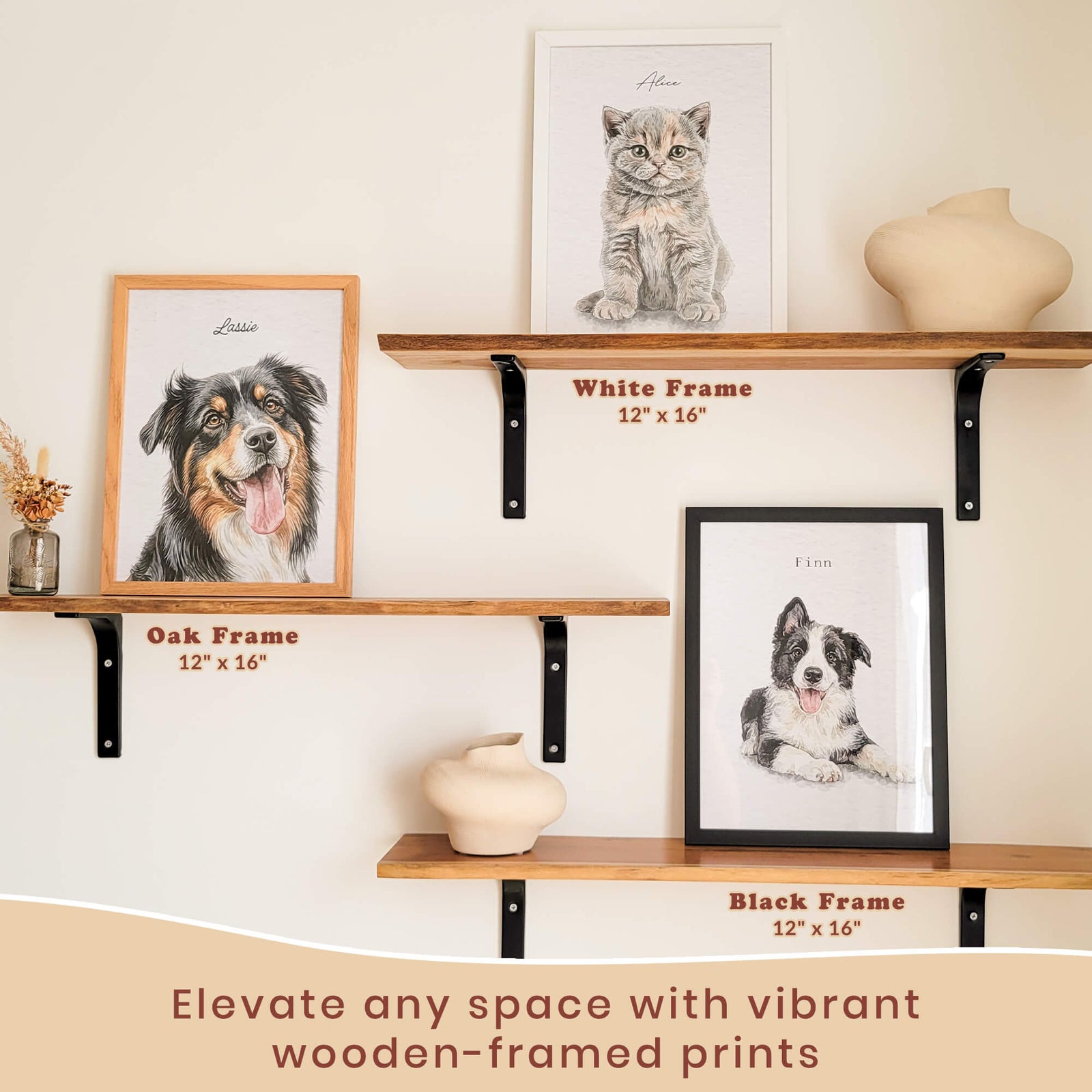 Custom Watercolor Pet Portrait