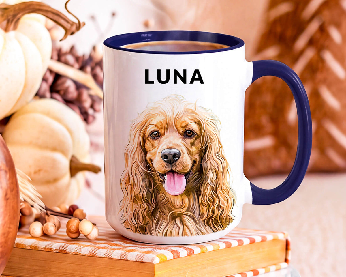 Custom Pet Portrait Mug